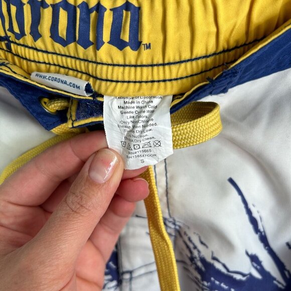 Corona white and blue swimming trunks size small - Picture 8 of 10